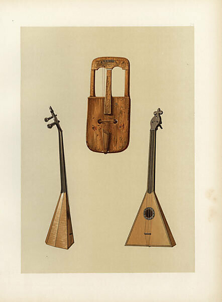 Bildagentur mauritius images Ancient Welsh crwth and Russian